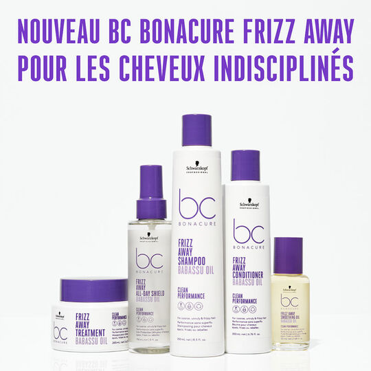 Huile lissante pour cheveux indisciplinés BC Frizz Away