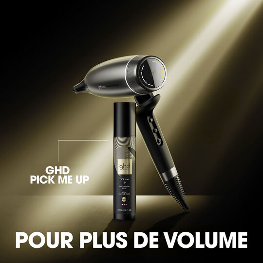 S&egrave;che-cheveux Speed noir / gris