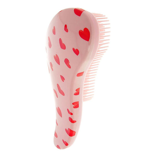 Brosse à cheveux démêlante cœurs