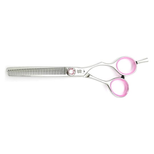 Ciseaux sculpteurs diamant rose