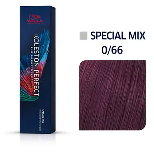 Coloration permanente Koleston Perfect Me+ 0/66 sp&eacute;cial mix violine