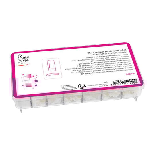 Capsules universelles carrées x 250