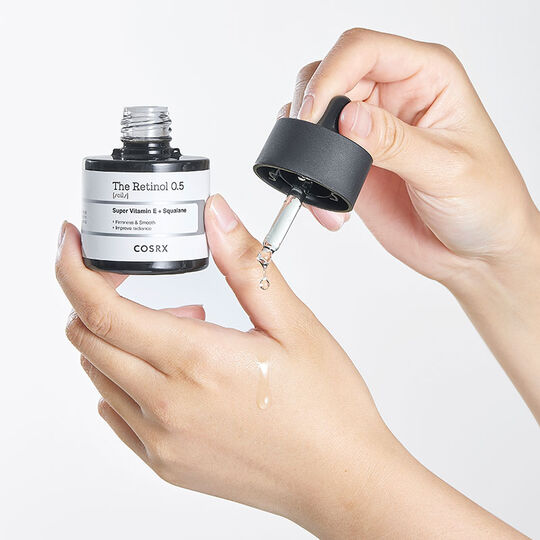 Huile de r&eacute;tinol booster de jeunesse