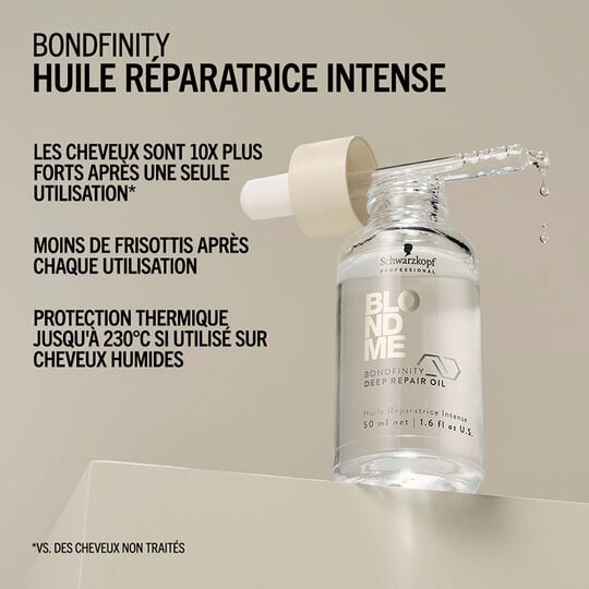 Huile r&eacute;paratrice intense Blondme Bondfinity