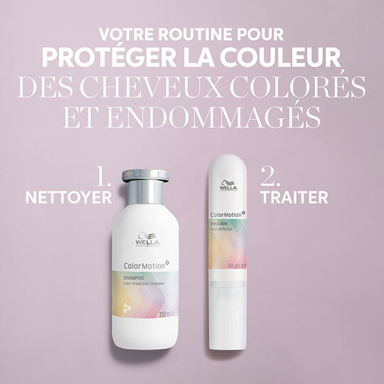 &Eacute;mulsion l&eacute;g&egrave;re cheveux color&eacute;s Color Motion+