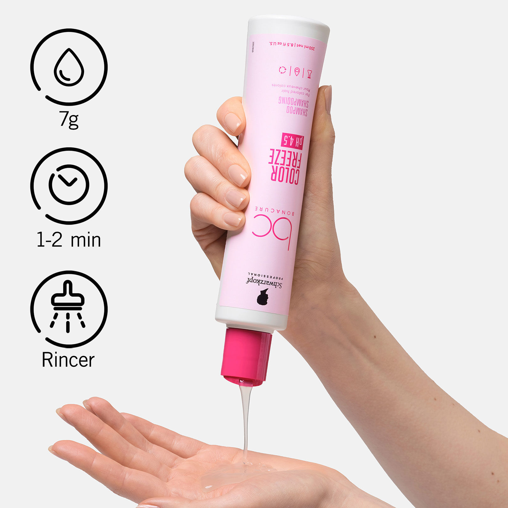 Shampooing pour cheveux color&eacute;s BC Color Freeze 250ml