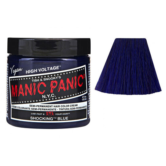 Coloration semi-permanente shocking blue