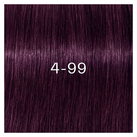 Coloration Igora Zero Amm 4-99 châtain violet extra
