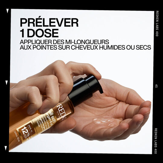 Le rituel hydratant cheveux secs et r&ecirc;ches All Soft