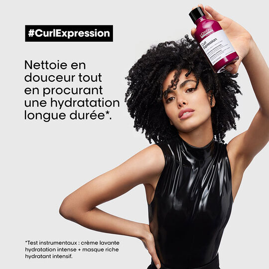 Crème lavante hydratation intense pour cheveux bouclés Curl Expression 500 ml