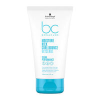 Cr&egrave;me de d&eacute;finition hydratante pour cheveux boucl&eacute;s BC Moisture kick