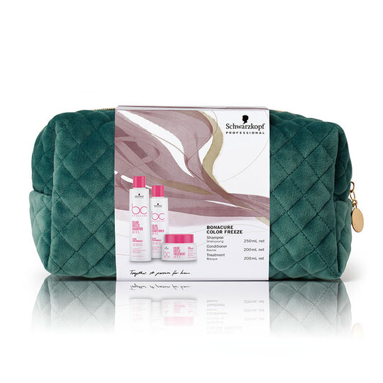 Trousse routine cheveux colorés BC Color Freeze