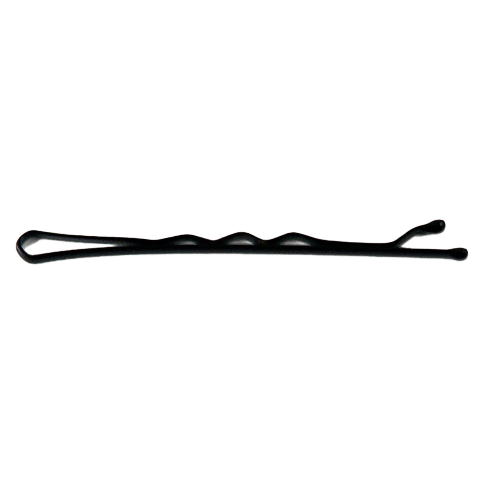 Pince guiche ondul&eacute;e 5cm noir