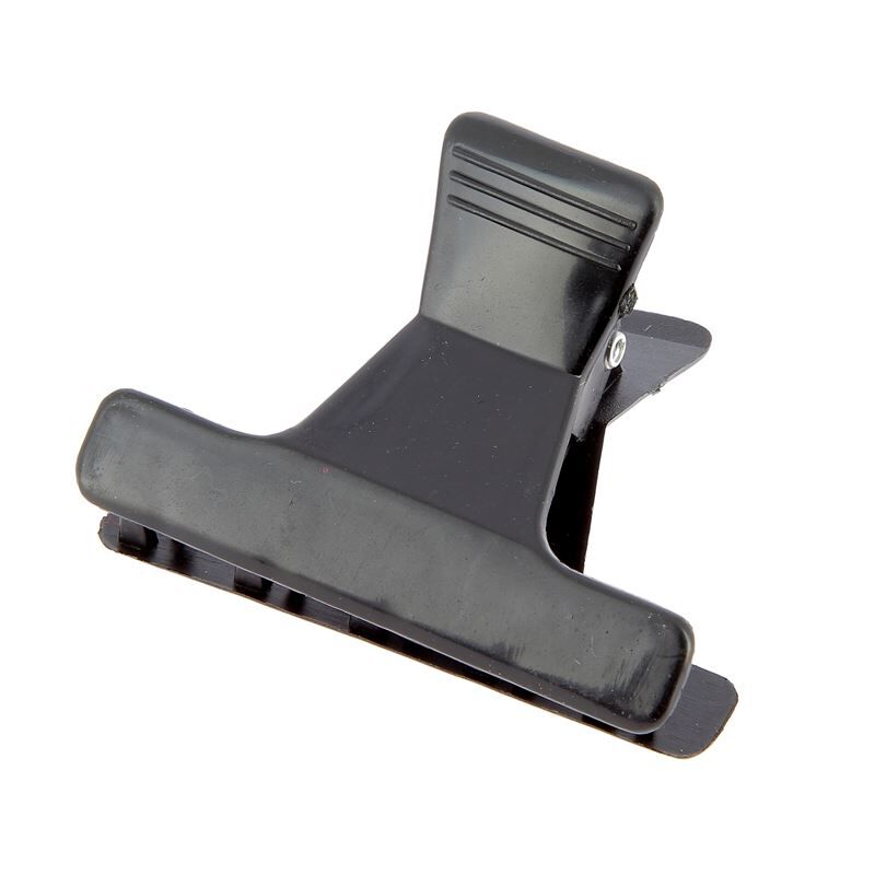 Pince croco simple noire 5,5cm