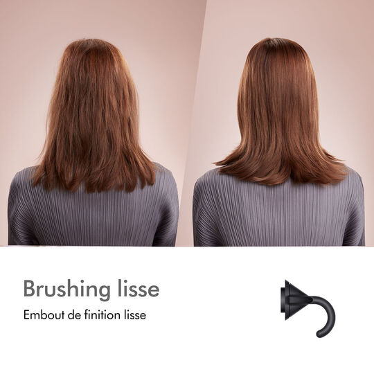 S&egrave;che-cheveux Supersonic cheveux raides &agrave; ondul&eacute;s