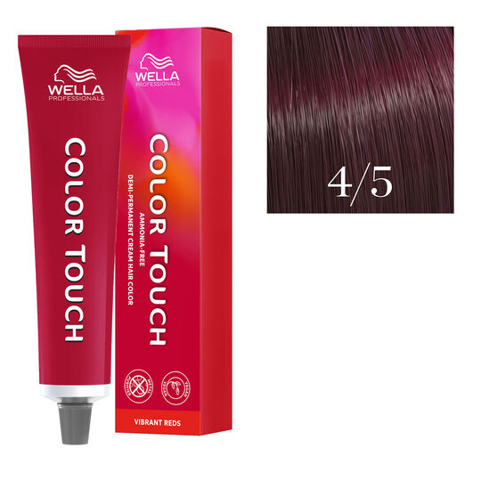 Coloration semi-permanente Color Touch 4/5 ch&acirc;tain acajou