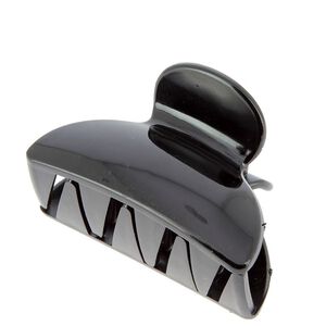 Pince croco noire 5.5cm