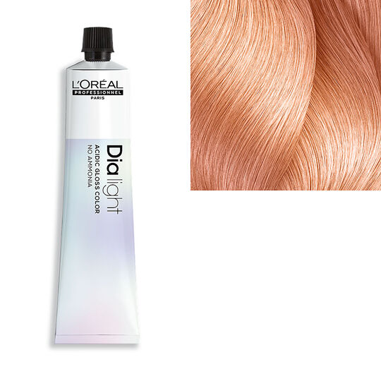Coloration ton sur ton Dialight 10.24 milkshake iris&eacute; cuivr&eacute;