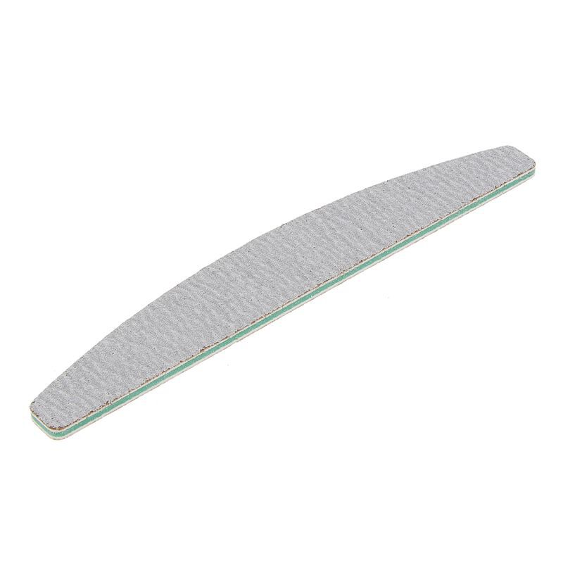 Lime demi-lune zebra pour ongles artificiels 100/180 : Grain moyen / fin