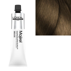 Coloration cr&egrave;me de beaut&eacute; Majirel 7.31 blond dor&eacute; cendr&eacute;