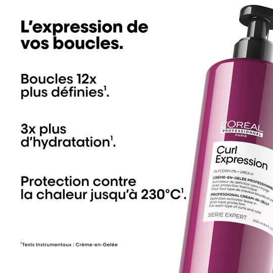 Crème en gelée de définition pour cheveux bouclés Curl Expression