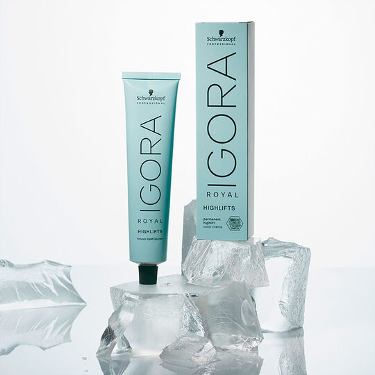 Coloration permanente Igora Royal 12-2 spécial blonde irisé