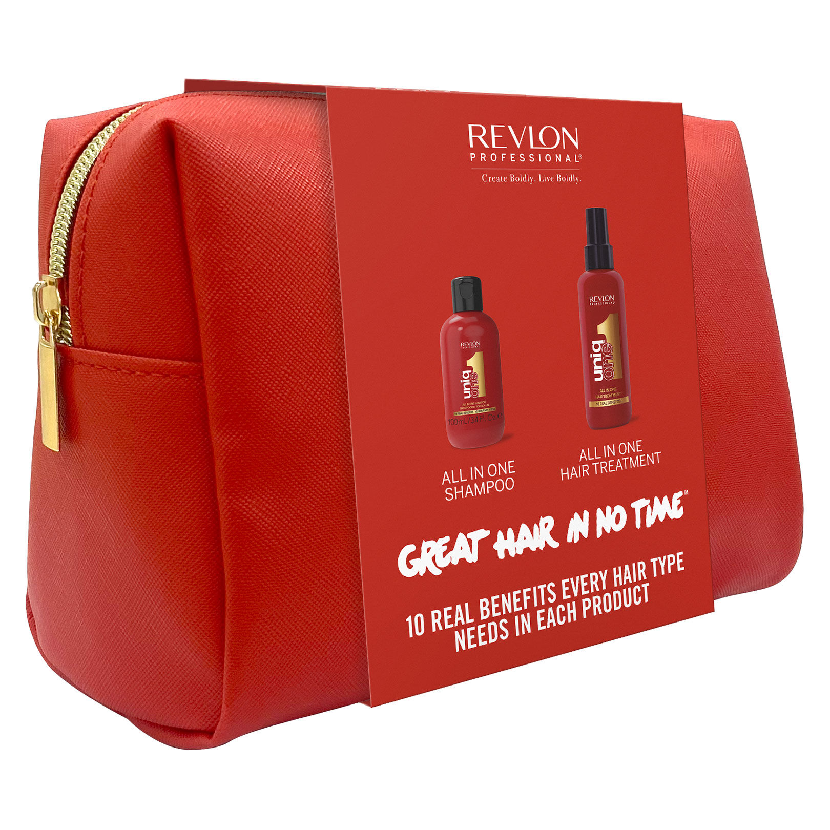 Trousse shampooing et spray 10 en 1 UniqOne