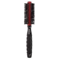 Brosse ronde à brushing sanglier et picots 18mm