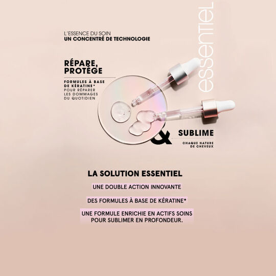Shampooing nourrissant Essentiel Keratin Nutrition 250ml