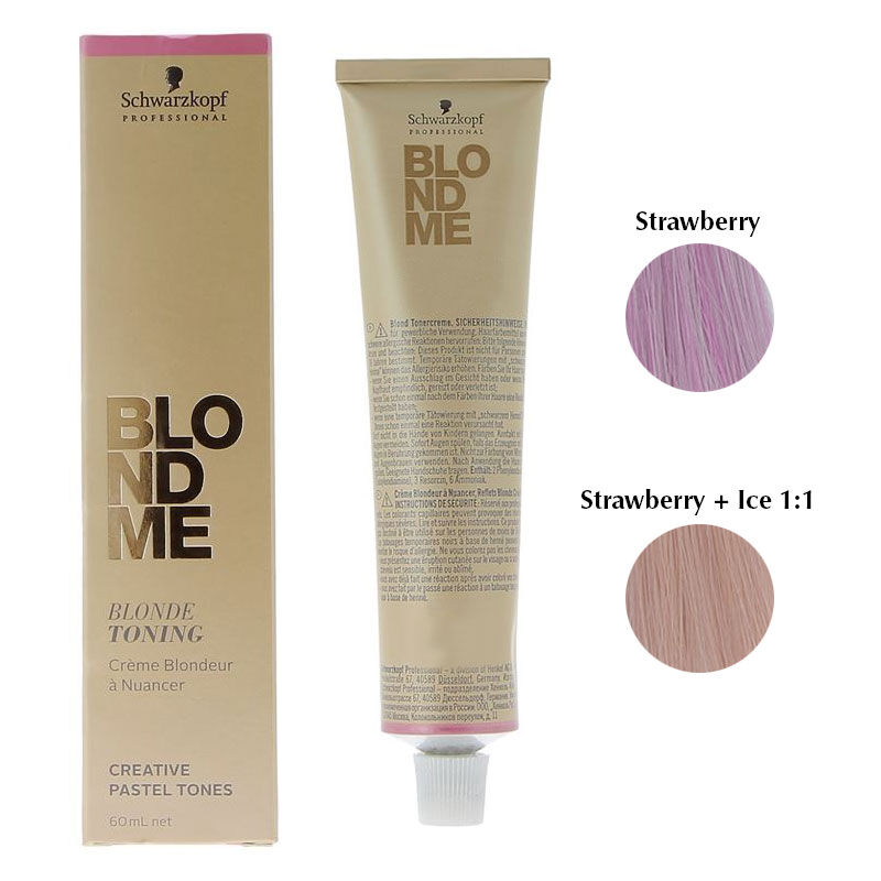 Cr&egrave;me blondeur &agrave; nuancer Blondme fraise