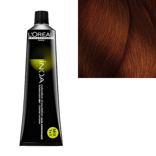Inoa Coloration sans ammoniaque 5.42 marron cuivré