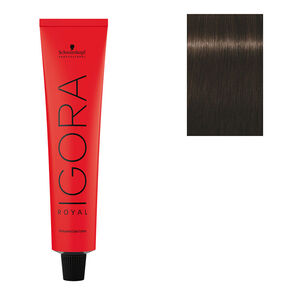 Coloration permanente Igora Royal 4-0 ch&acirc;tain naturel