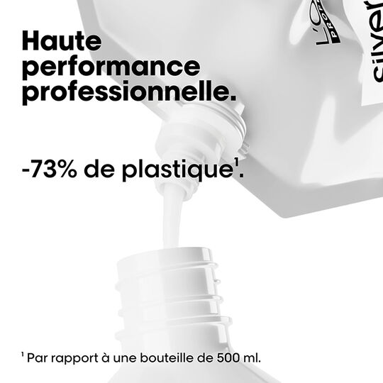Duo recharge déjaunissant Silver + shampooing 300ml