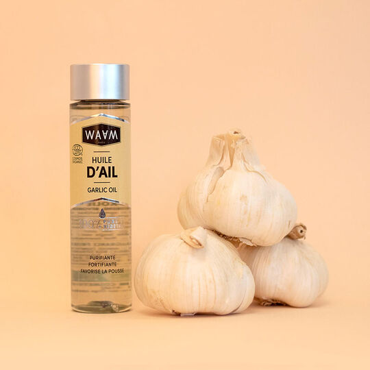 Huile d'ail bio
