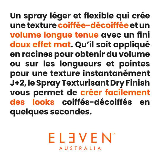 Spray texturisant Dry Finish