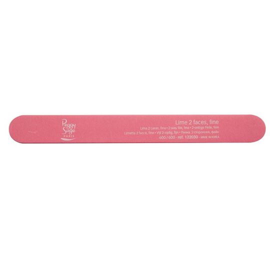 Lime &agrave; ongles 2 faces lavable pour ongles fragiles 600/600
