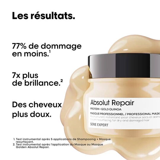 Masque restructurant intense Absolut Repair 250 ml