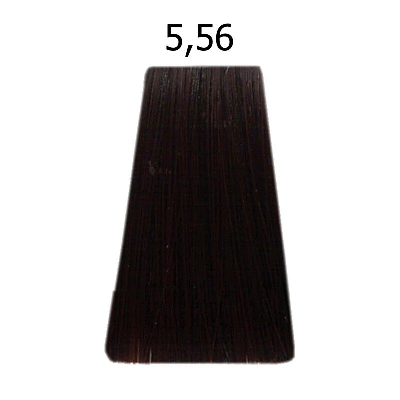 Inoa Coloration sans ammoniaque 5.56 ch&acirc;tain clair acajou rouge