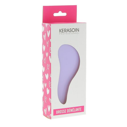 Brosse à cheveux démêlante lilas