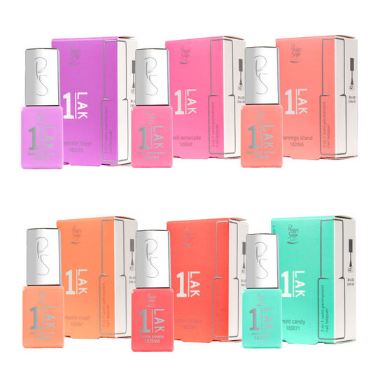1-LAK vernis semi-permanent 3 en 1 raspberry sorbet