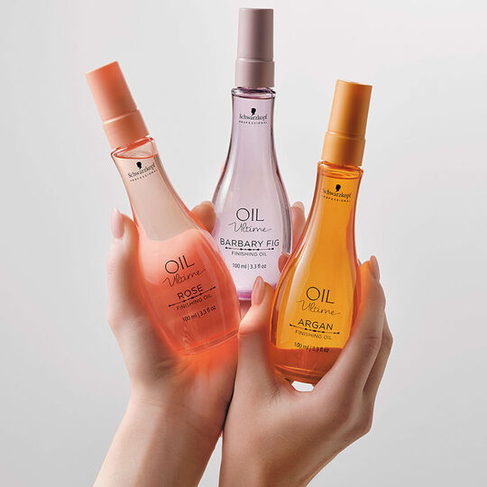 Huile de finition Rose pour cheveux fins ou stressés