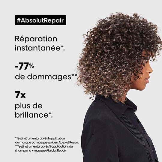 Masque restructurant l&eacute;ger Absolut Repair Gold 500 ml