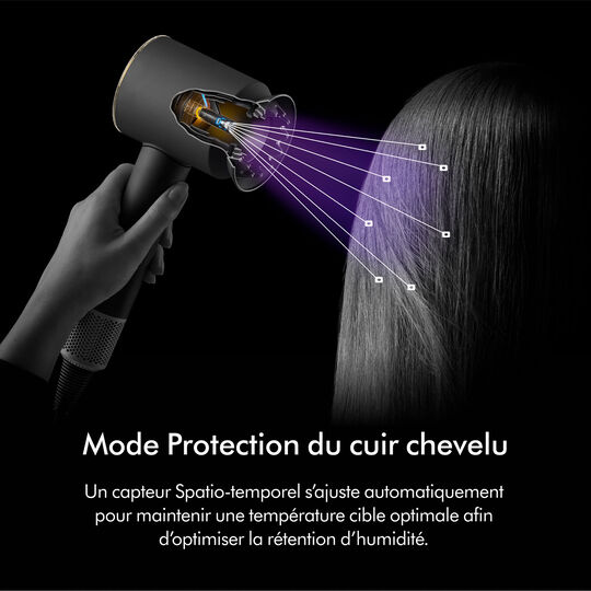 S&egrave;che-cheveux Supersonic Nural cheveux boucl&eacute;s fris&eacute;s
