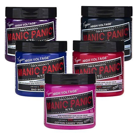 Coloration semi-permanente Manic Panic fluo cotton candy pink