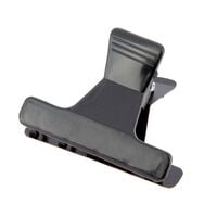 Pince croco simple noire 5,5cm