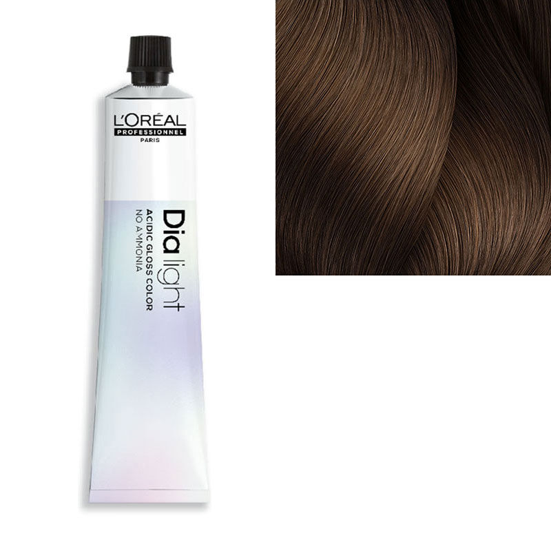 Coloration ton sur ton Dialight 6.28 blond fonc&eacute; iris&eacute; mocca