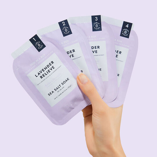 Kit pédicure Pedi Moments lavande calmante