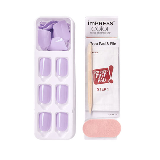 Faux ongles impress color purplect
