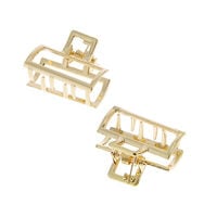 Mini pinces métal dorées