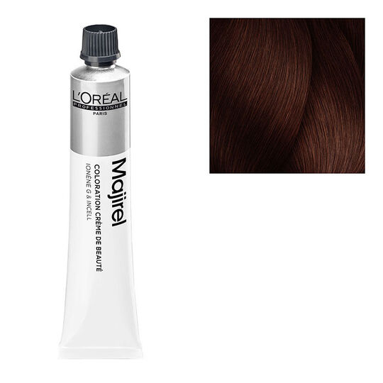 Coloration permanente Majirel 5.5 châtain clair acajou